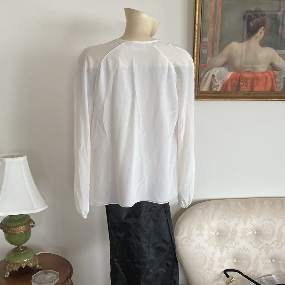 Longchamp Silk Blouse - Picture 2 of 14